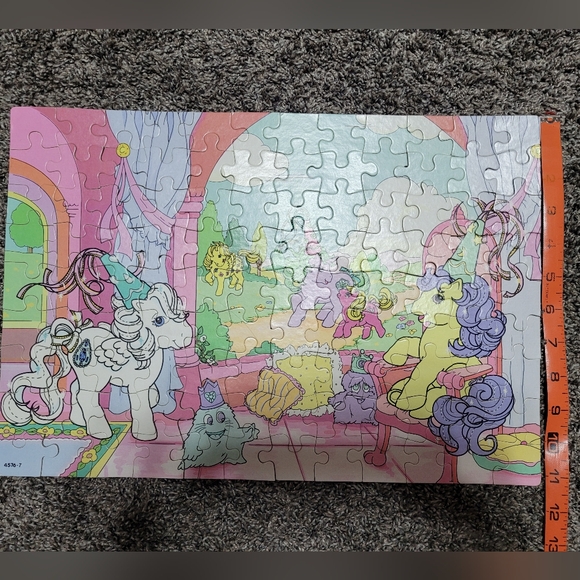 My Little Pony G1 1987 Puzzle *Complete* - Picture 4 of 10
